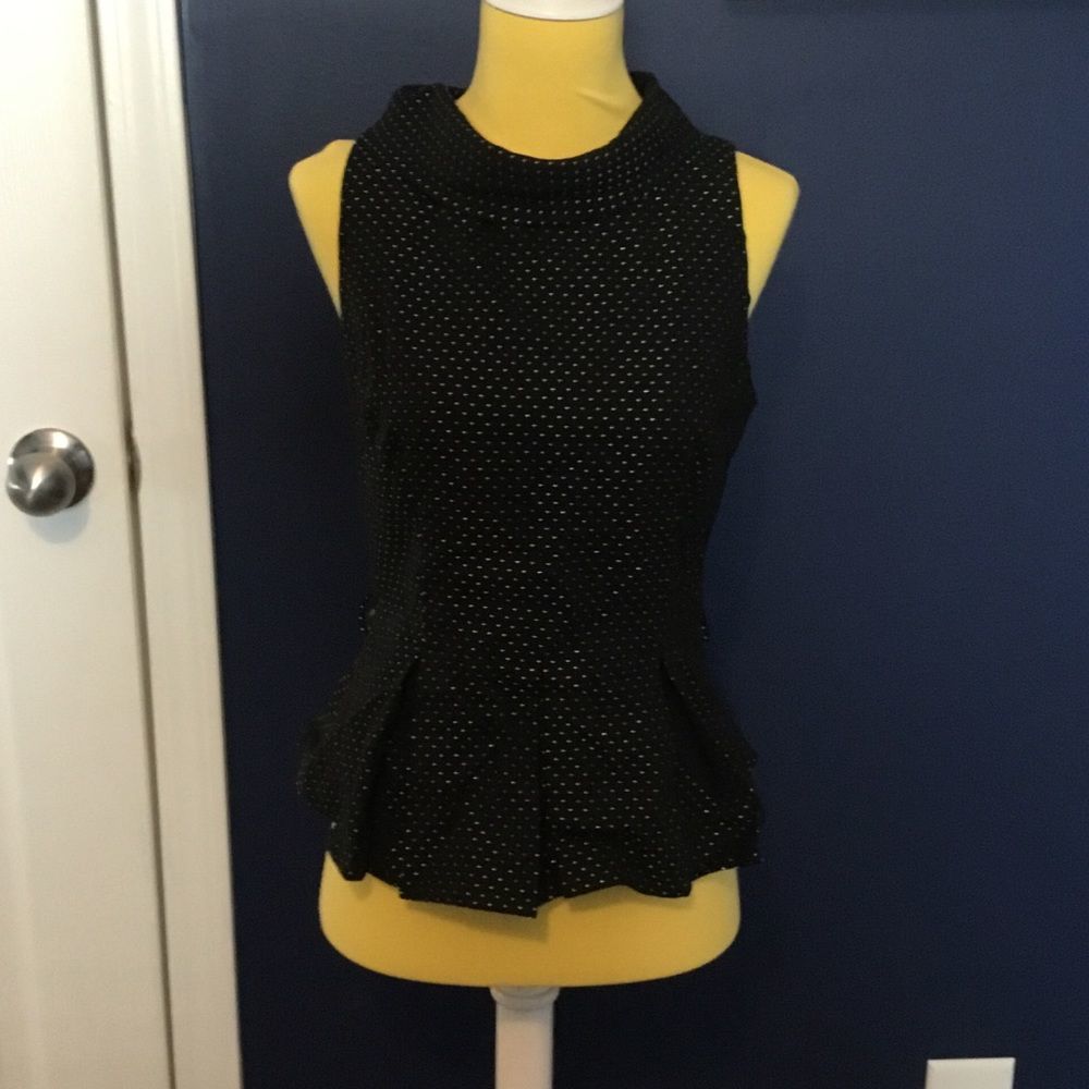 Sparkle Peplum Shirt